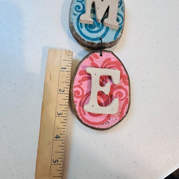 Easter WELCOME Hanging Door Decoration With Chick and Easter Eggs Spring Decor - Picture 8 of 16